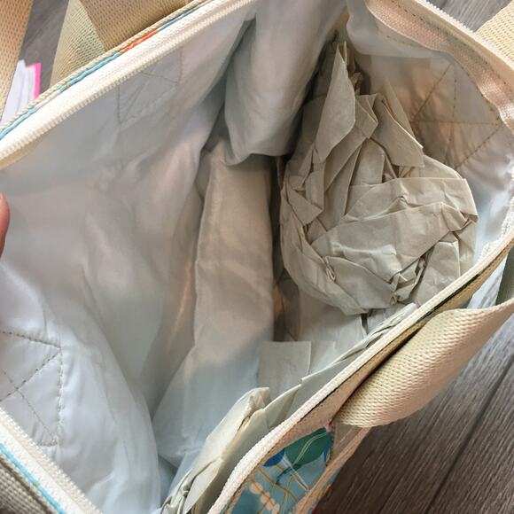 NWT Lesportsac Small Weekender Fizz blue - Picture 4 of 7